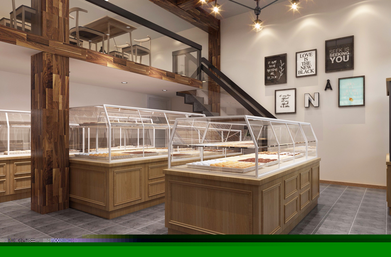 翠苑甜品店裝修效果圖