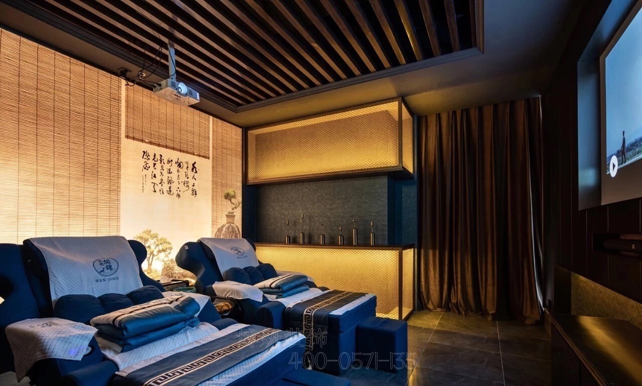 杭州裝修公司,足浴店裝修,杭州裝修公司,設計裝修案例