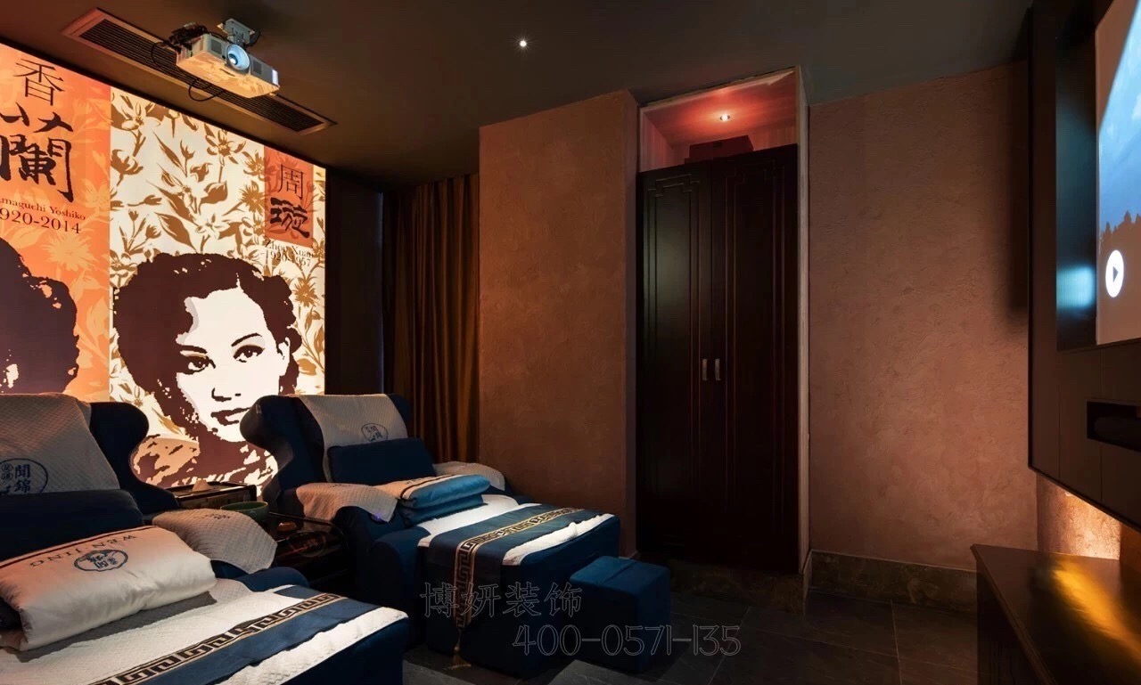 杭州裝修公司,足浴店裝修,杭州裝修公司,設計裝修案例