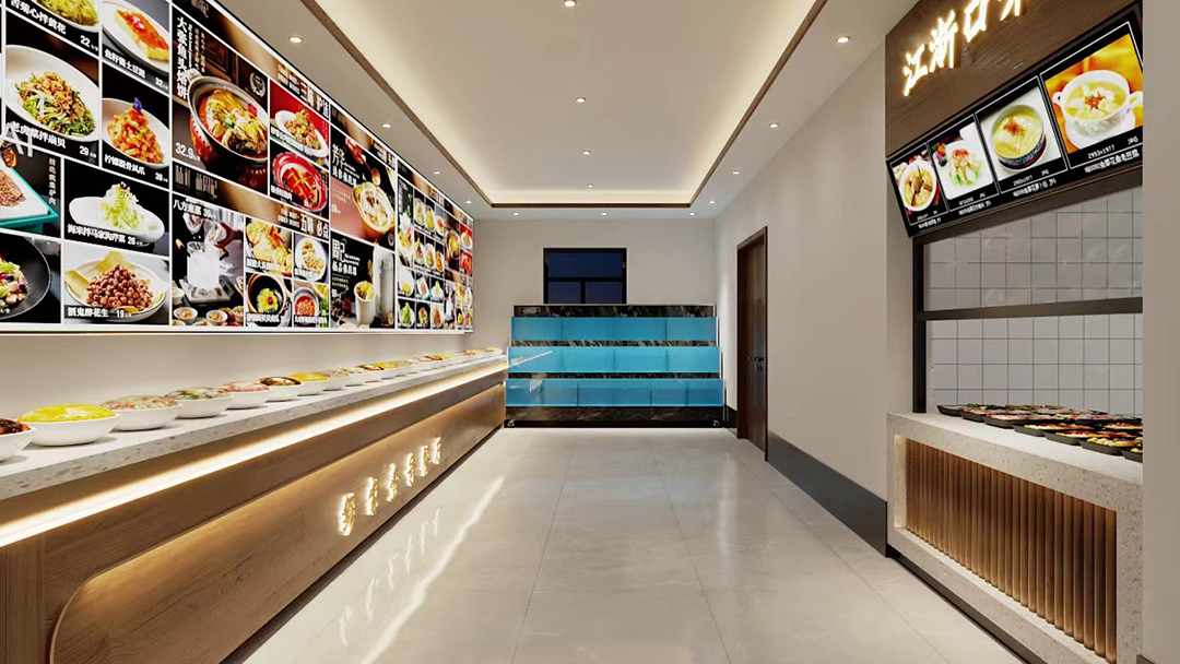 杭州家庭式中式餐廳裝修設計