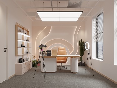 杭州直播間裝修設計｜隔音與燈光系統解決方案