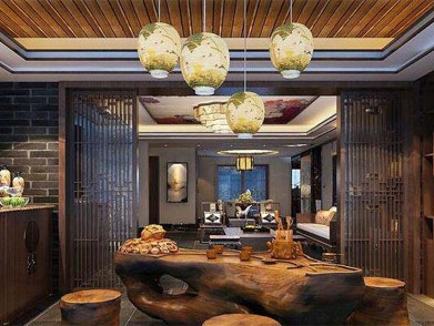 新中式茶館裝修設計｜打造靜謐空間