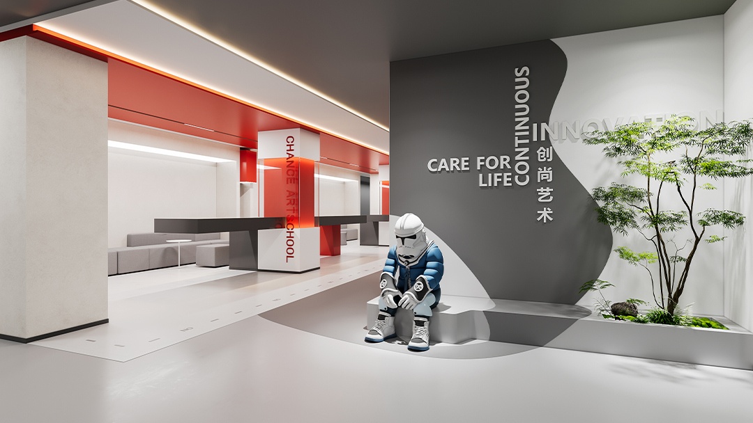 杭州藝術類培訓機構裝修設計