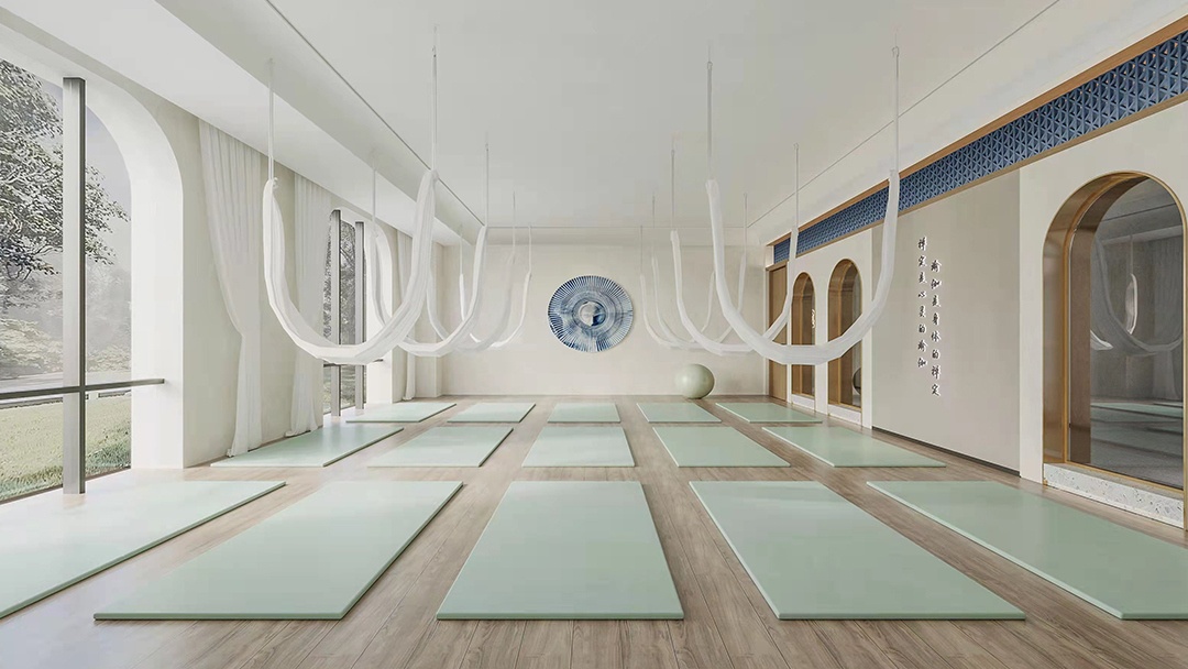 杭州綠色生態瑜伽館裝修設計