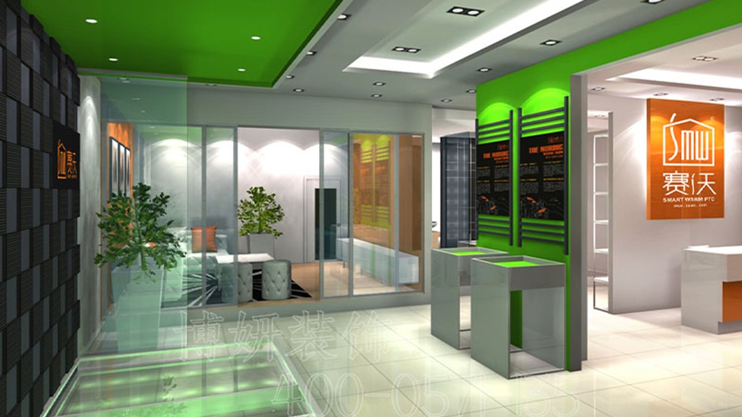 杭州品牌展廳裝修設計