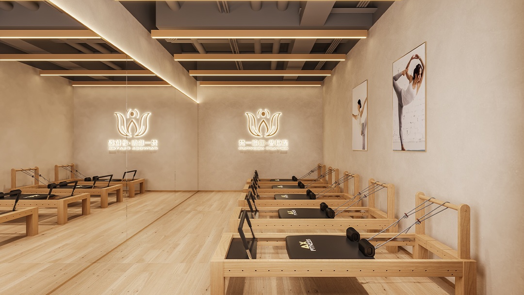 杭州簡約風普拉提館裝修設計