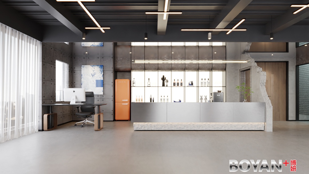 杭州極簡風(fēng)直播間裝修設(shè)計