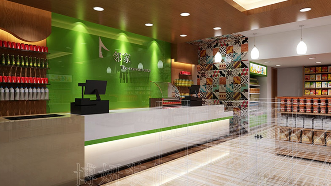 杭州精品超市裝修設計