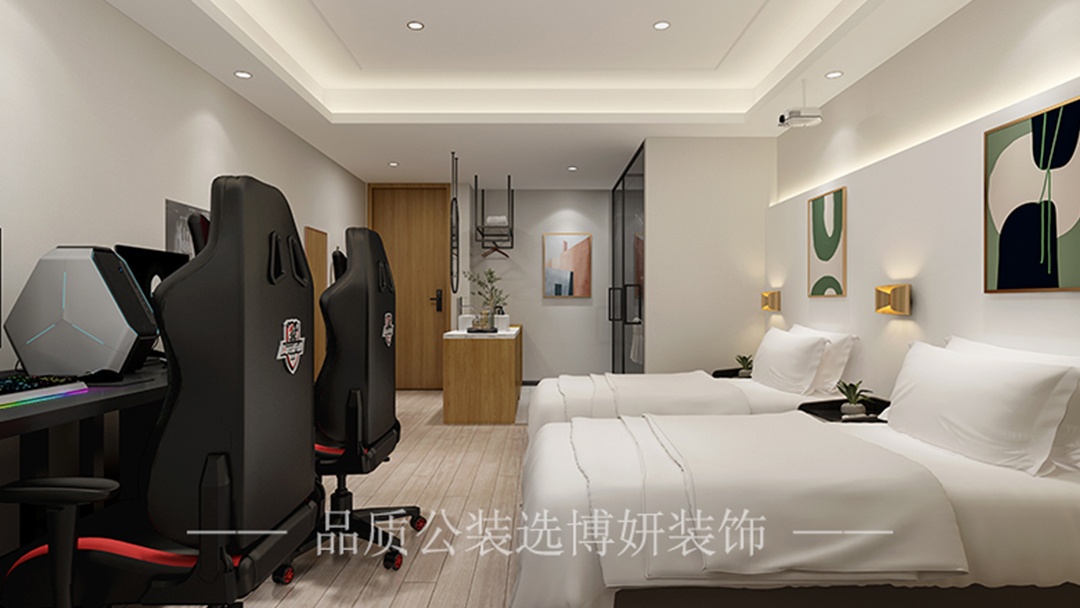 杭州年輕人首選電競酒店裝修設計