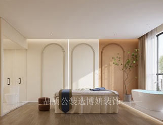 杭州美容院裝修設計丨大型美容院裝修風格大賞，博妍裝飾為您打造夢幻美容圣殿