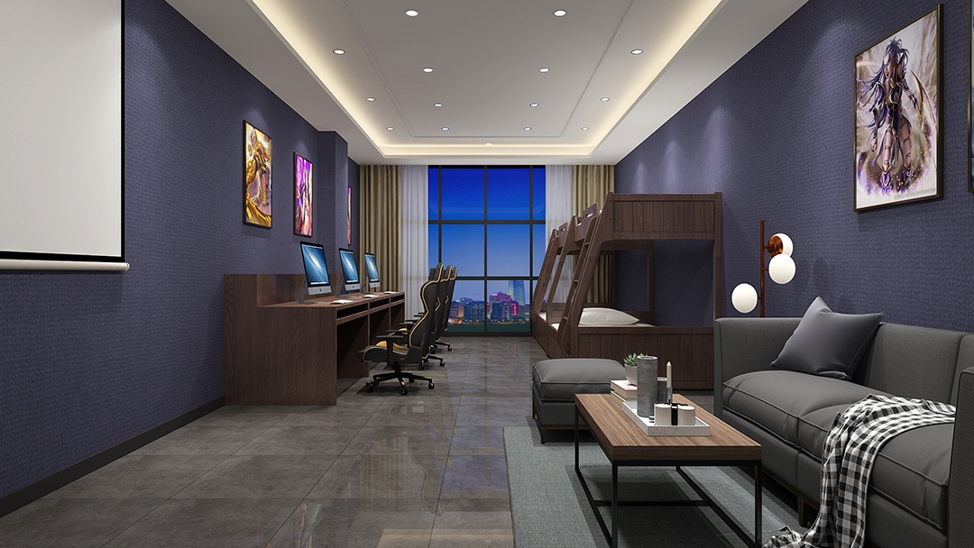 杭州電競酒店LOFT裝修設計