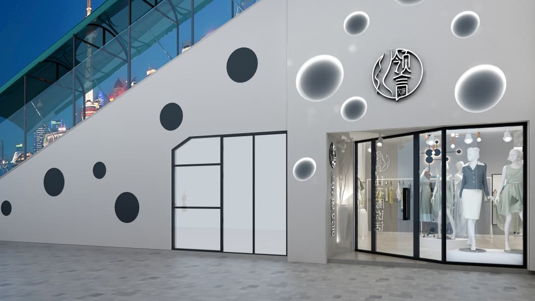 杭州高性價比女裝店裝修設(shè)計