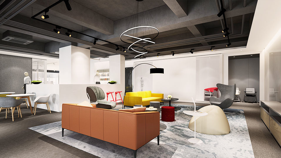 辦公空間軟裝案例