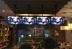 韓浪連鎖餐廳多媒體發布系統